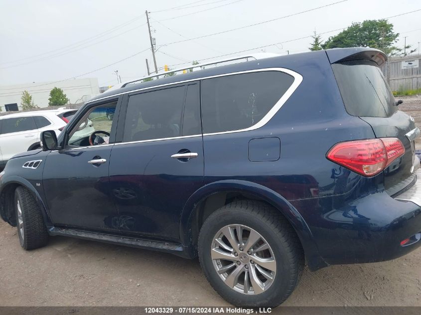 2017 Infiniti Qx80 VIN: JN8AZ2NE9H9156835 Lot: 12043329