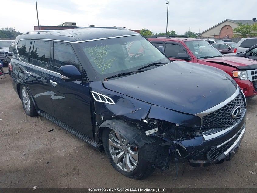 2017 Infiniti Qx80 VIN: JN8AZ2NE9H9156835 Lot: 12043329