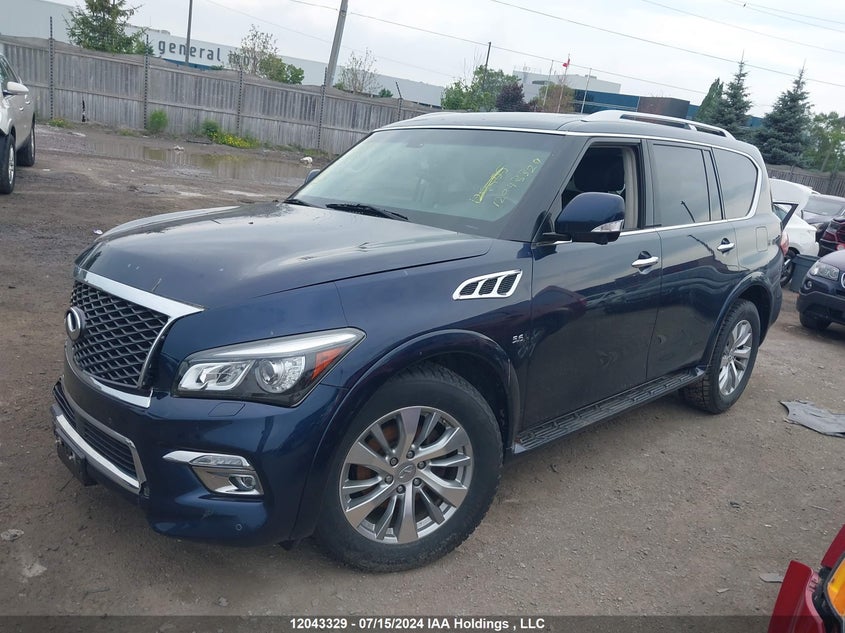 2017 Infiniti Qx80 VIN: JN8AZ2NE9H9156835 Lot: 12043329