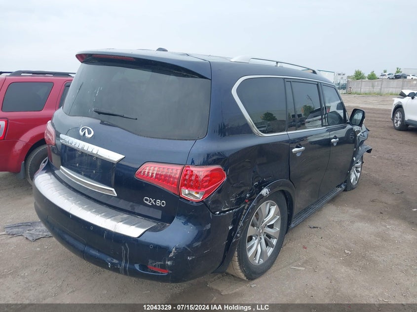 2017 Infiniti Qx80 VIN: JN8AZ2NE9H9156835 Lot: 12043329