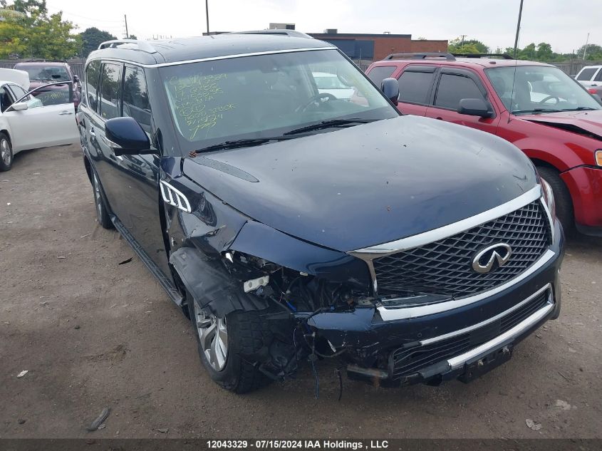 2017 Infiniti Qx80 VIN: JN8AZ2NE9H9156835 Lot: 12043329