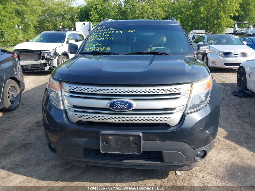 2014 Ford Explorer Xlt VIN: 1FM5K8D8XEGB03287 Lot: 12043336