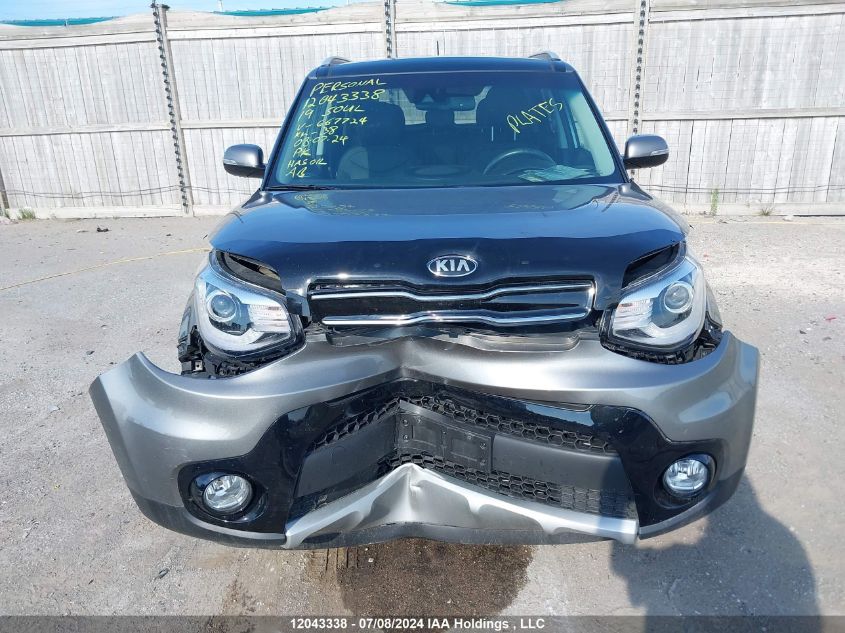 2019 Kia Soul VIN: KNDJP3A52K7667724 Lot: 12043338