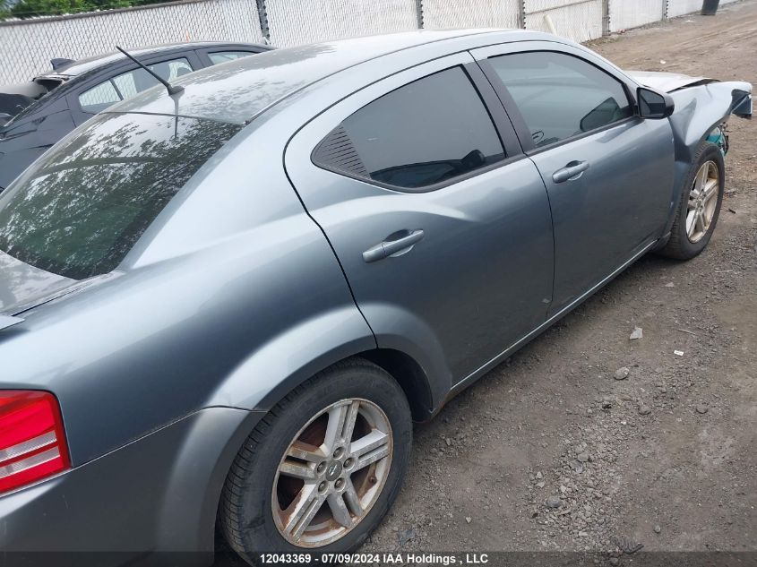 2008 Dodge Avenger Sxt VIN: 1B3LC56K88N140162 Lot: 12043369
