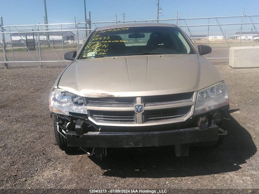 2010 Dodge Avenger Sxt VIN: 1B3CC4FB9AN126433 Lot: 12043373