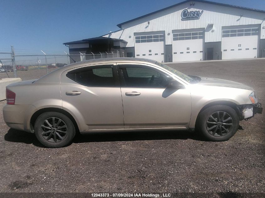2010 Dodge Avenger Sxt VIN: 1B3CC4FB9AN126433 Lot: 12043373
