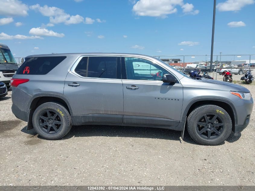 2018 Chevrolet Traverse Ls VIN: 1GNEVFKW8JJ238581 Lot: 12043392