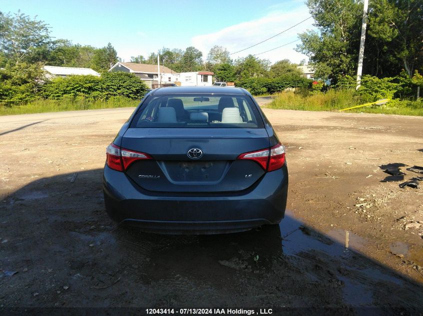 2014 Toyota Corolla Le VIN: 2T1BURHE3EC020564 Lot: 12043414