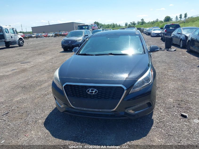 2017 Hyundai Sonata Hybrid/Limited VIN: KMHE34L1XHA060488 Lot: 12043419