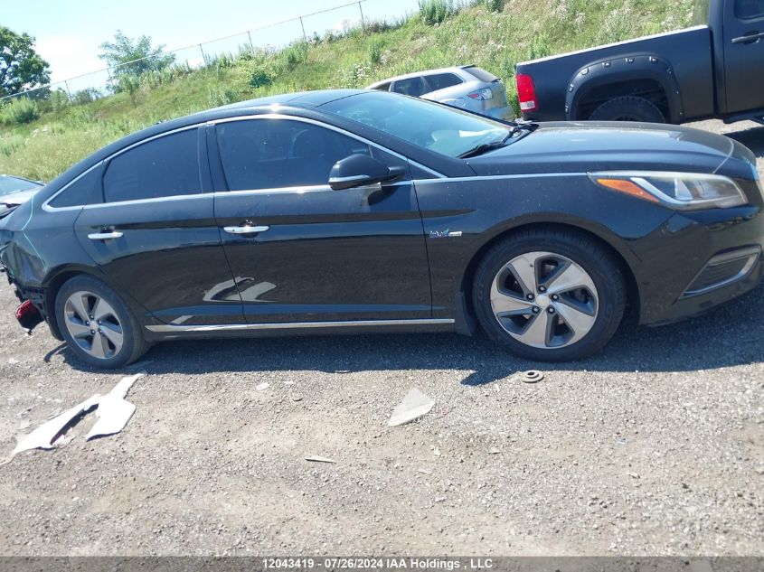 2017 Hyundai Sonata Hybrid/Limited VIN: KMHE34L1XHA060488 Lot: 12043419