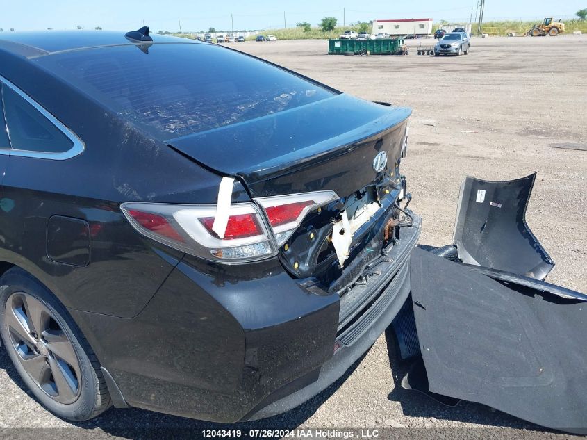 2017 Hyundai Sonata Hybrid/Limited VIN: KMHE34L1XHA060488 Lot: 12043419