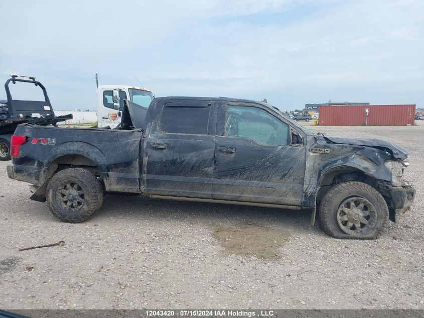 2019 Ford F150 Supercrew VIN: 1FTFW1E41KFA89135 Lot: 12043420