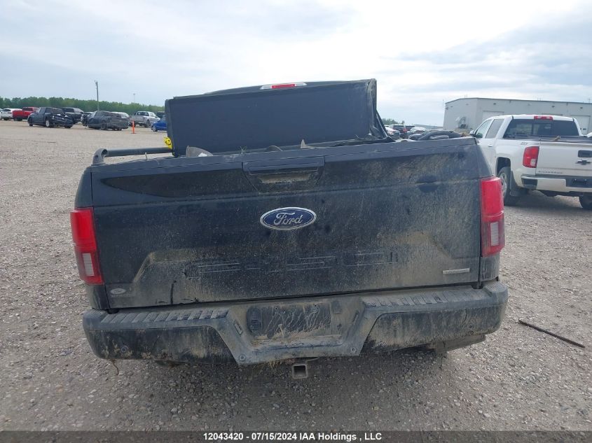 2019 Ford F150 Supercrew VIN: 1FTFW1E41KFA89135 Lot: 12043420