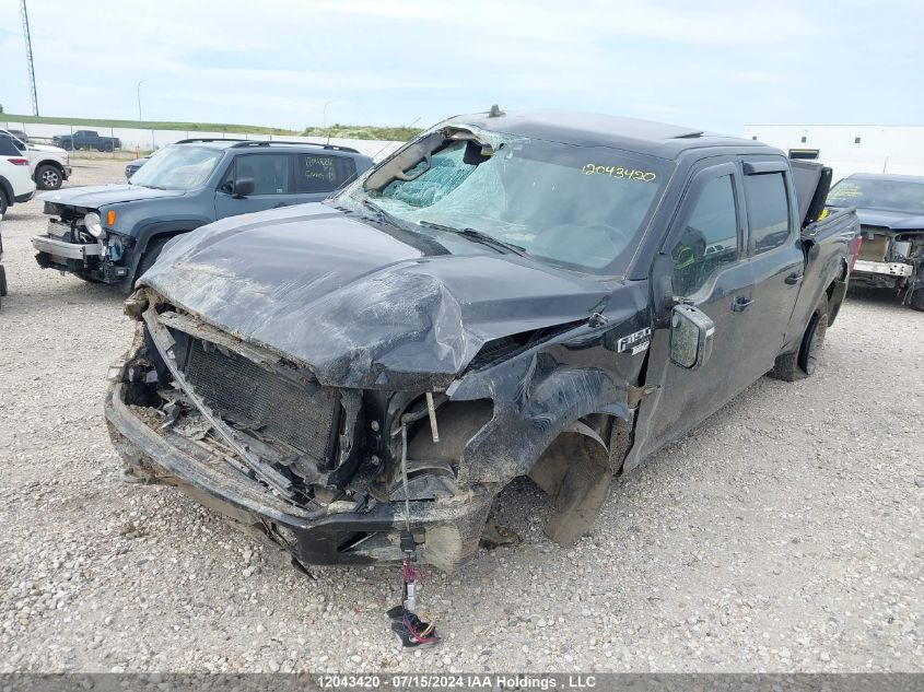 2019 Ford F150 Supercrew VIN: 1FTFW1E41KFA89135 Lot: 12043420