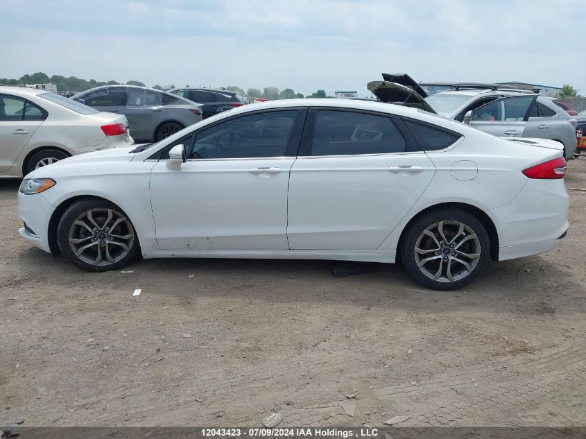 2017 Ford Fusion Se VIN: 3FA6P0H73HR225098 Lot: 12043423