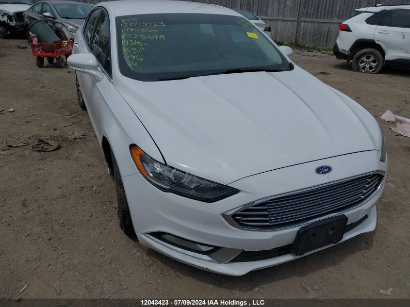 2017 Ford Fusion Se VIN: 3FA6P0H73HR225098 Lot: 12043423