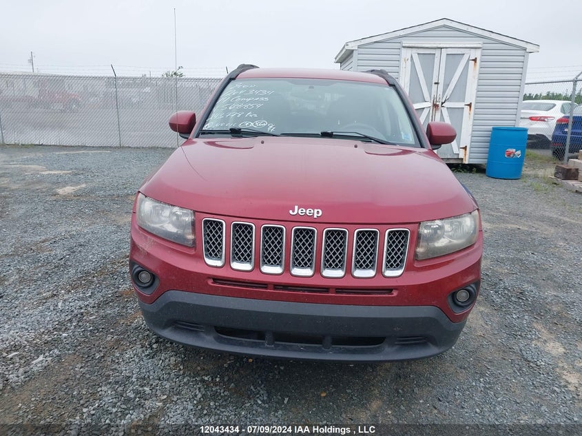 2014 Jeep Compass Sport/North VIN: 1C4NJDAB4ED568584 Lot: 12043434