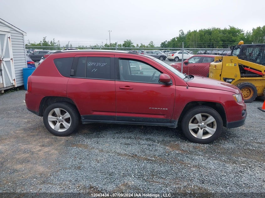 2014 Jeep Compass Sport/North VIN: 1C4NJDAB4ED568584 Lot: 12043434