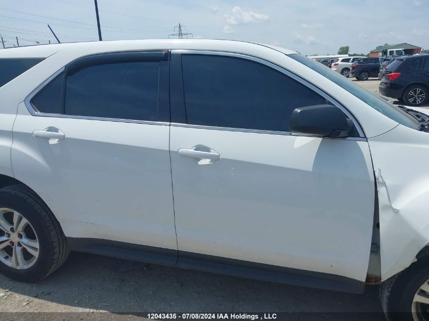 2017 Chevrolet Equinox Ls VIN: 2GNALBEK8H1556923 Lot: 12043435