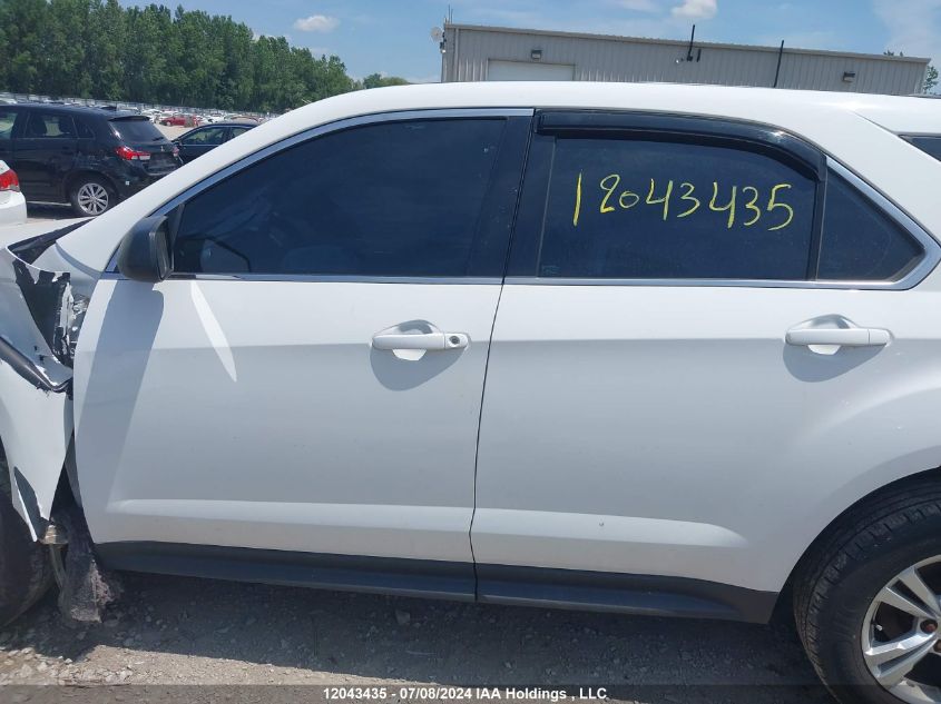 2017 Chevrolet Equinox Ls VIN: 2GNALBEK8H1556923 Lot: 12043435