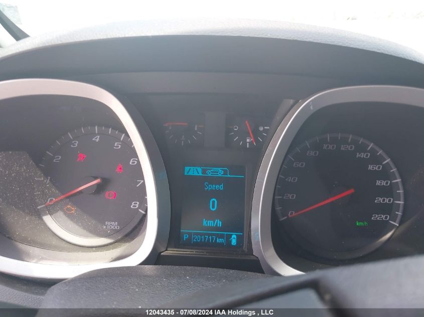 2017 Chevrolet Equinox Ls VIN: 2GNALBEK8H1556923 Lot: 12043435