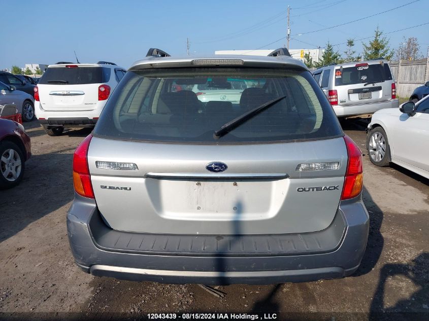 2005 Subaru Legacy Outback 2.5I VIN: 4S4BP61CX56346945 Lot: 12043439