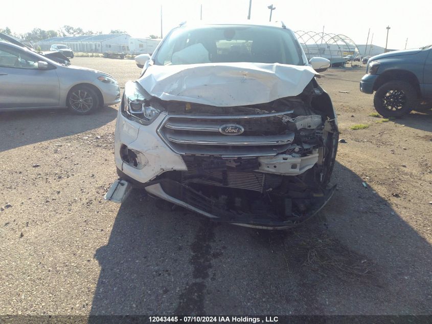 2017 Ford Escape Titanium VIN: 1FMCU9J91HUD68836 Lot: 12043445