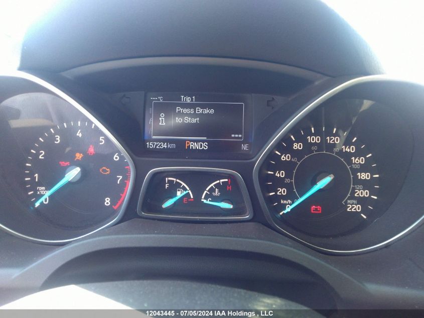 2017 Ford Escape Titanium VIN: 1FMCU9J91HUD68836 Lot: 12043445