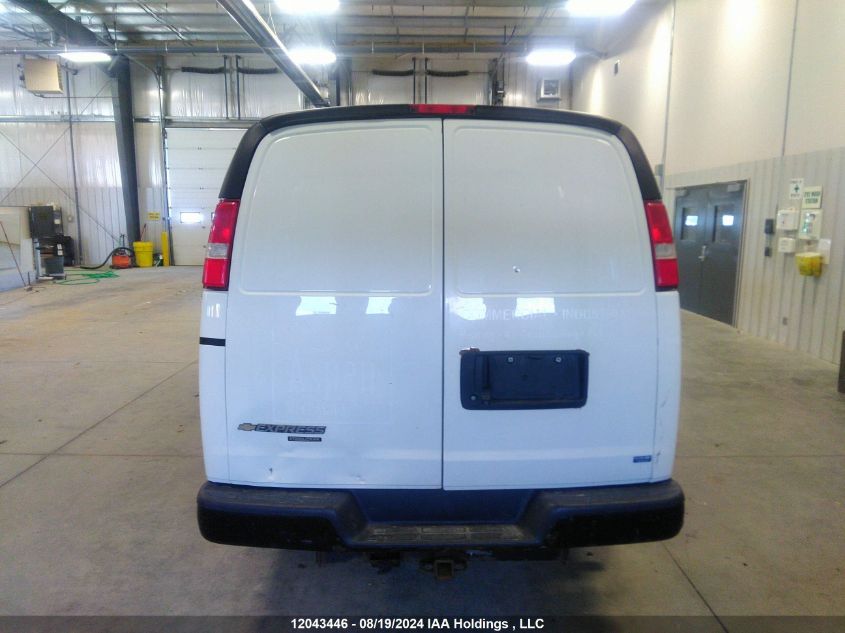 2016 Chevrolet Express VIN: 1GCWGAFF1G1303879 Lot: 12043446