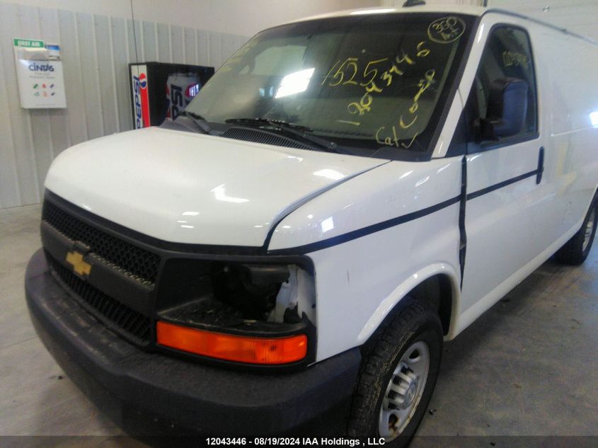 2016 Chevrolet Express VIN: 1GCWGAFF1G1303879 Lot: 12043446