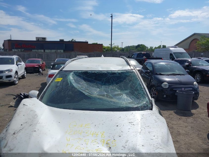 2017 Nissan Rogue VIN: 5N1AT2MV7HC795955 Lot: 12043448