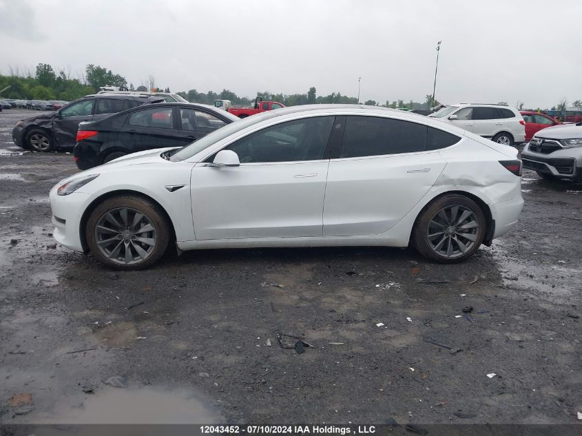 2019 Tesla Model 3 VIN: 5YJ3E1EA2KF480374 Lot: 12043452