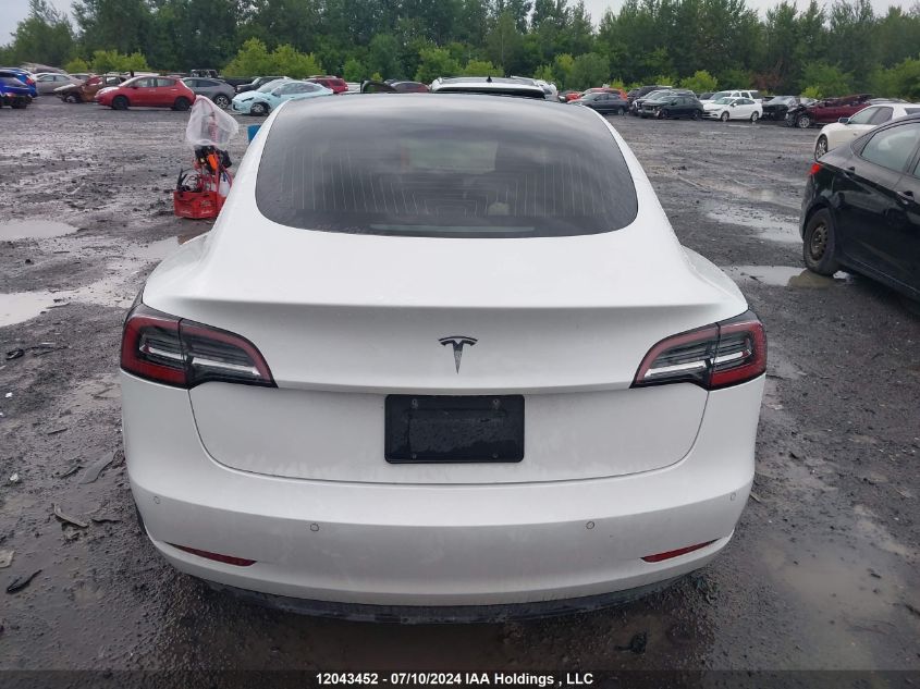 2019 Tesla Model 3 VIN: 5YJ3E1EA2KF480374 Lot: 12043452