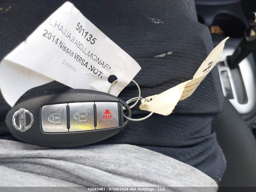 2014 Nissan Versa Note S/S Plus/Sv/Sl VIN: 3N1CE2CP7EL367011 Lot: 12043461