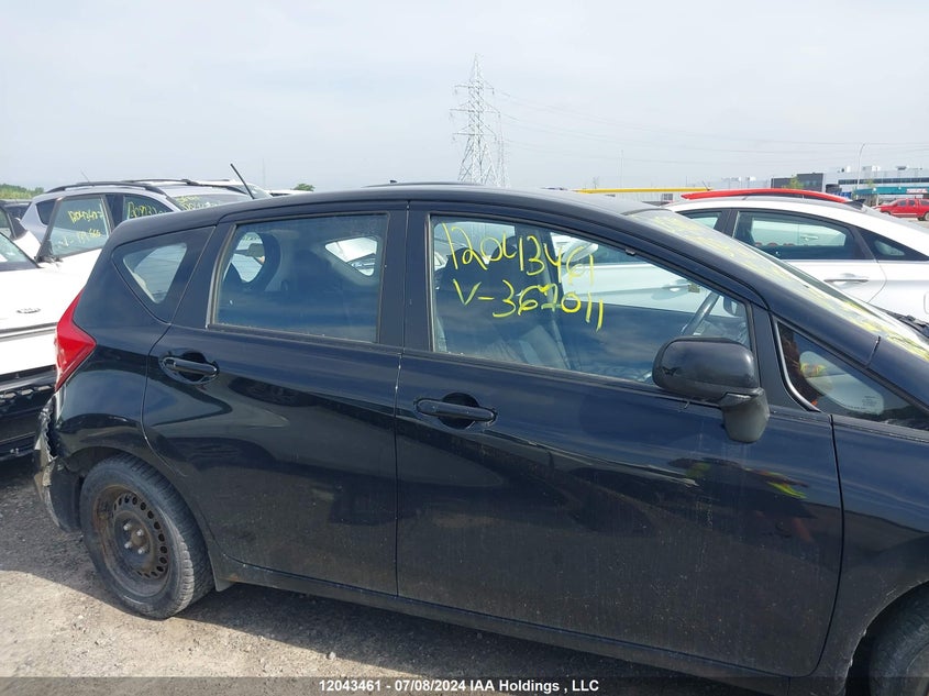 2014 Nissan Versa Note S/S Plus/Sv/Sl VIN: 3N1CE2CP7EL367011 Lot: 12043461