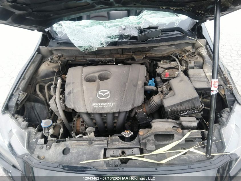 2017 Mazda Cx-3 Touring VIN: JM1DKDC7XH0152634 Lot: 12043462