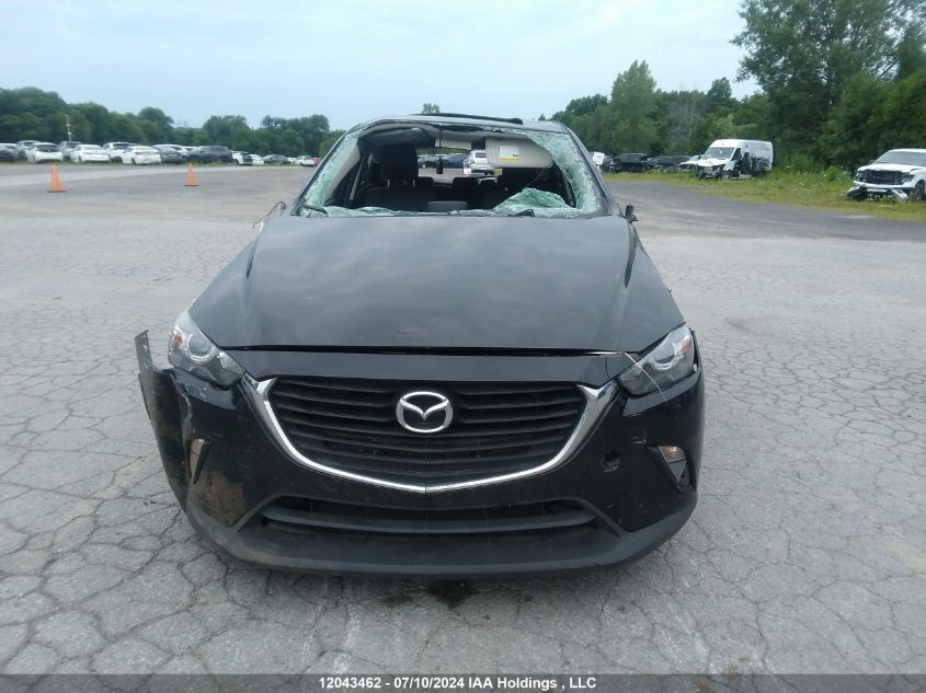 2017 Mazda Cx-3 Touring VIN: JM1DKDC7XH0152634 Lot: 12043462