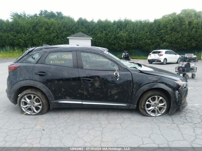 2017 Mazda Cx-3 Touring VIN: JM1DKDC7XH0152634 Lot: 12043462