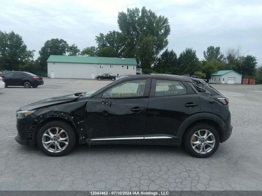 2017 Mazda Cx-3 Touring VIN: JM1DKDC7XH0152634 Lot: 12043462