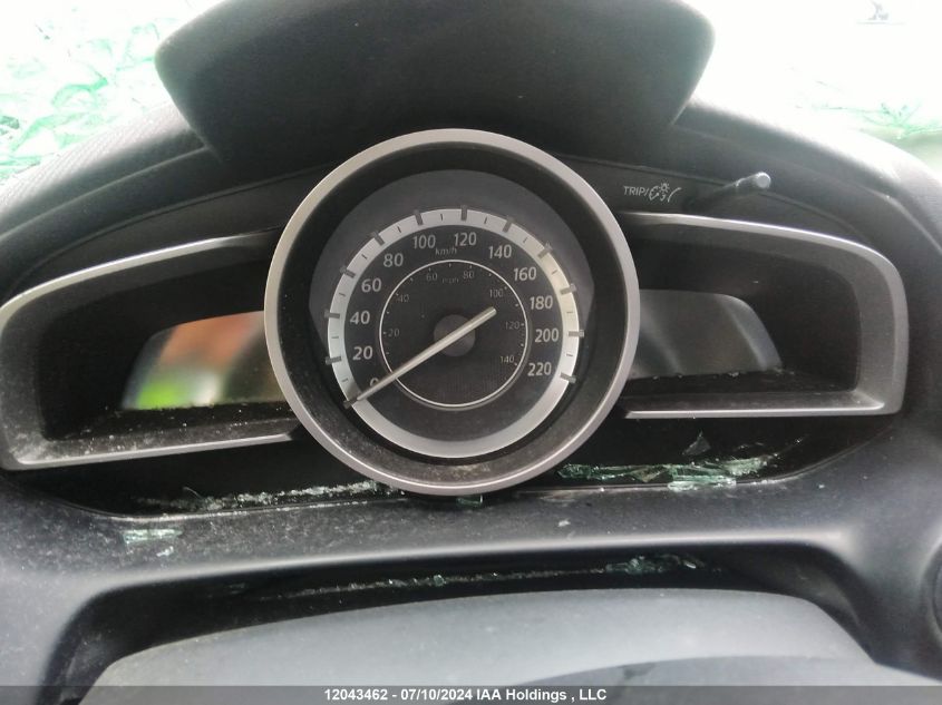 2017 Mazda Cx-3 Touring VIN: JM1DKDC7XH0152634 Lot: 12043462