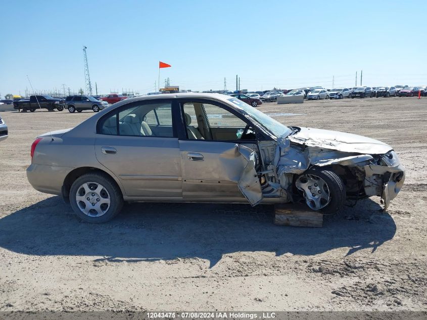 2001 Hyundai Elantra VIN: KMHDM45DX1U149157 Lot: 12043475