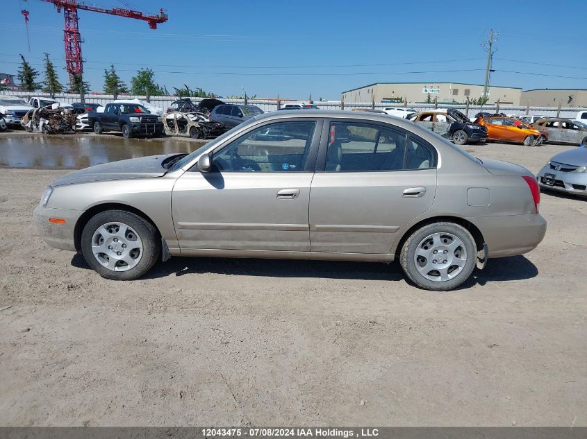 2001 Hyundai Elantra VIN: KMHDM45DX1U149157 Lot: 12043475