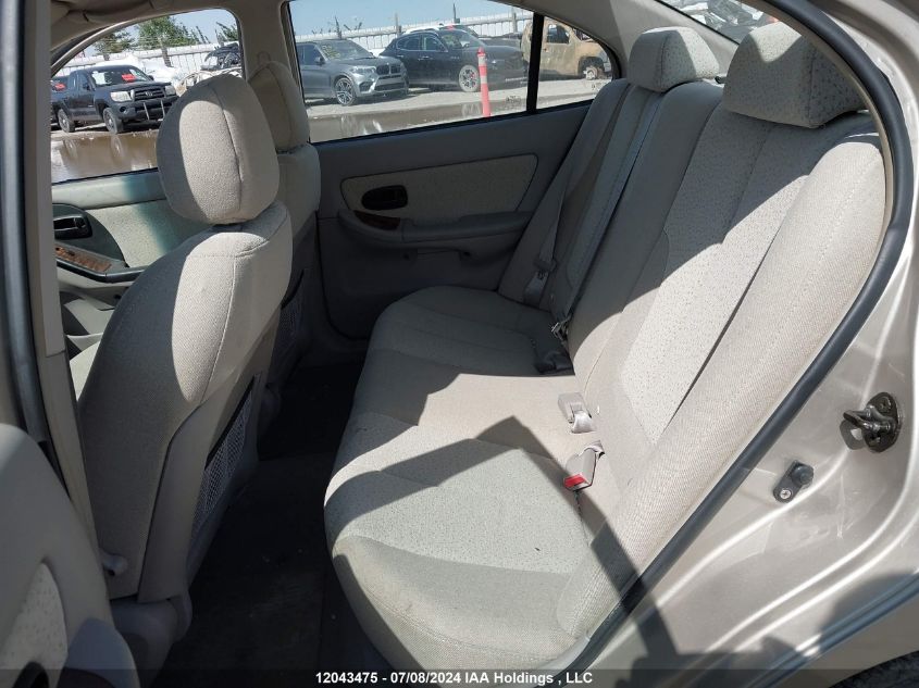 2001 Hyundai Elantra VIN: KMHDM45DX1U149157 Lot: 12043475