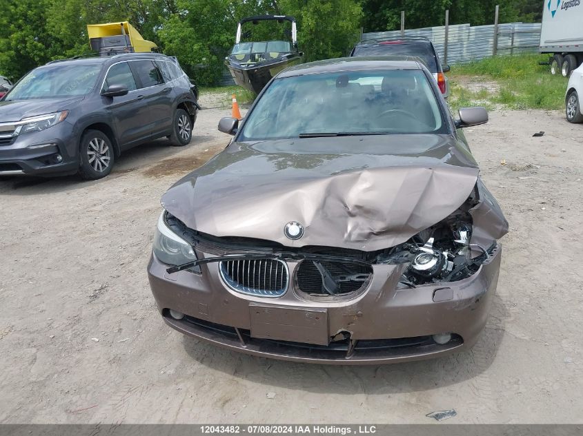 2007 BMW 5 Series 530Xi VIN: WBANF73577CU23331 Lot: 12043482