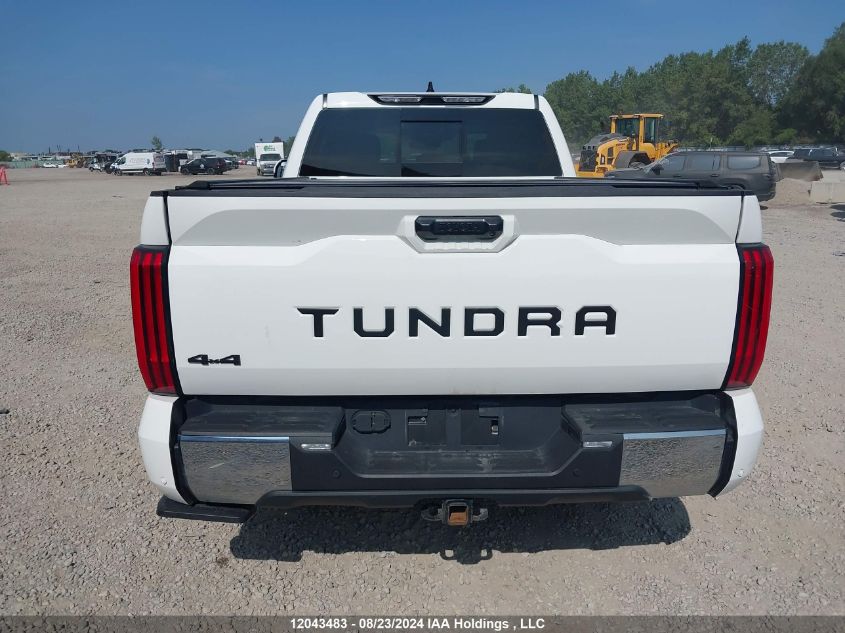 2022 Toyota Tundra Sr VIN: 5TFLA5DA7NX048622 Lot: 12043483