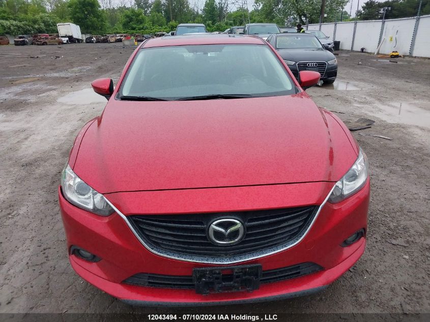 2015 Mazda Mazda6 VIN: JM1GJ1V50F1190147 Lot: 12043494