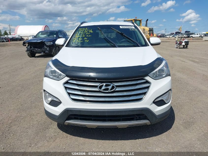 2016 Hyundai Santa Fe Se/Limited VIN: KM8SNDHF8GU136501 Lot: 12043506