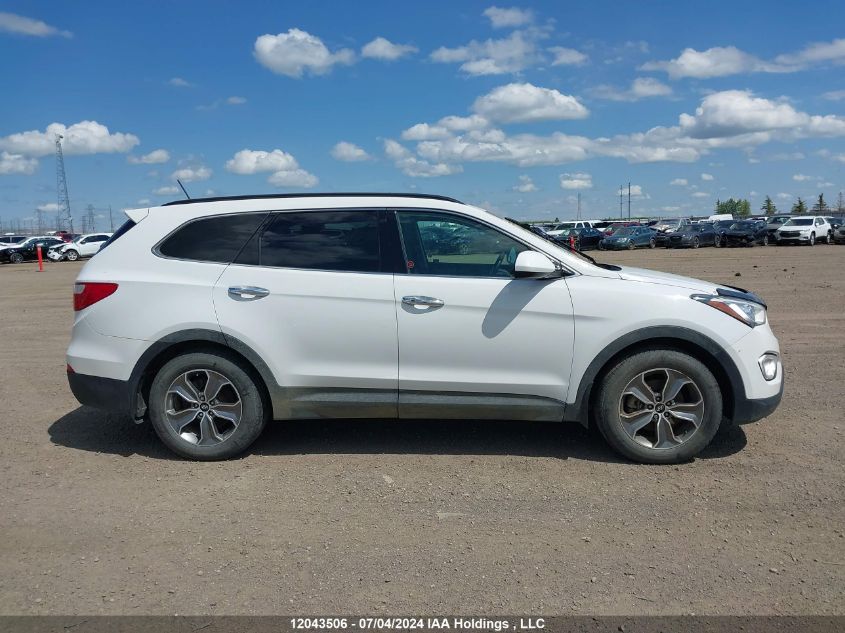 2016 Hyundai Santa Fe Se/Limited VIN: KM8SNDHF8GU136501 Lot: 12043506