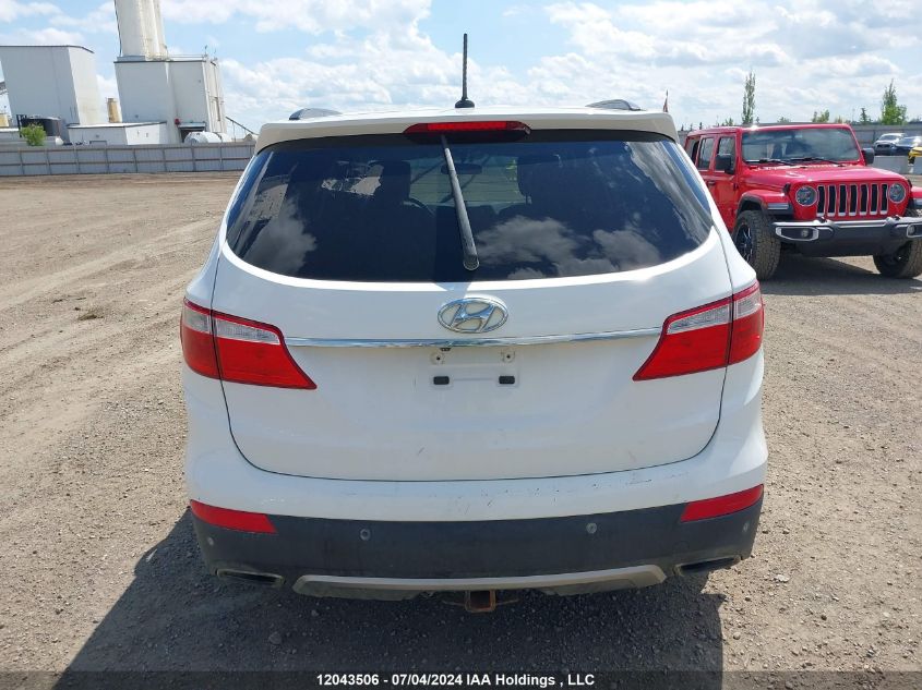 2016 Hyundai Santa Fe Se/Limited VIN: KM8SNDHF8GU136501 Lot: 12043506