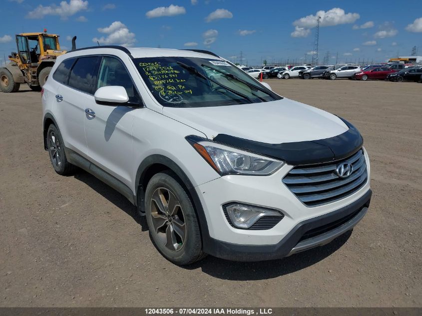 2016 Hyundai Santa Fe Se/Limited VIN: KM8SNDHF8GU136501 Lot: 12043506